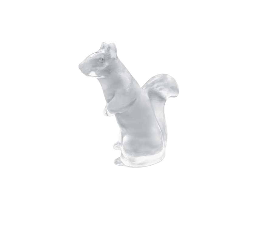 Clear Ballistic Gel Squirrel 3-D Target