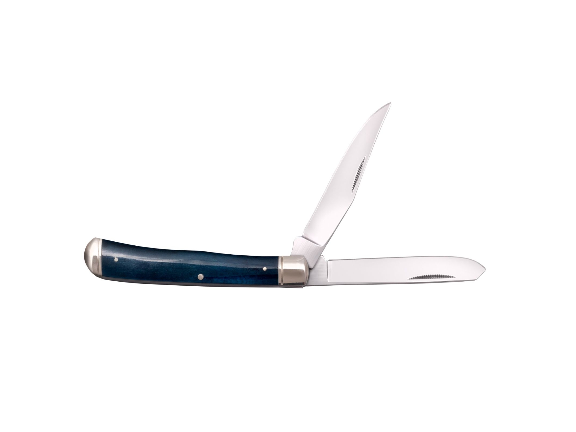 Cold Steel Trapper Knife 4.125in w 2 8Cr13Mov Blade BlueBone