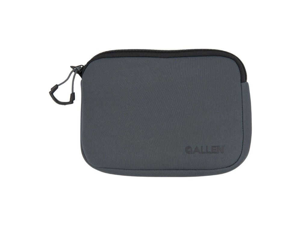 Allen Neoprene Pistol Pouch, Compact Handguns, Charcoal