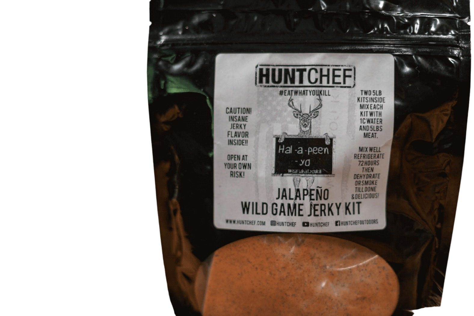 HuntChef Jalapeno Jerky Or Snack Stick Kit