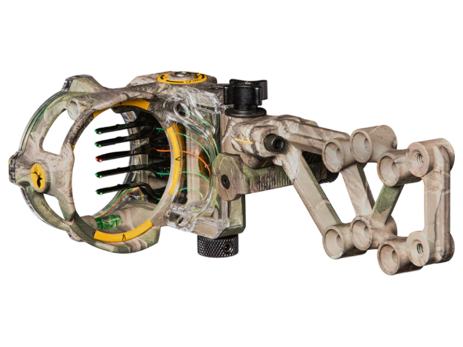 Trophy Ridge React H5 Bow Sight, Right, Camo, .019