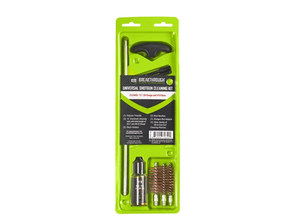 Breakthrough Universal Shotgun Cleaning Kit, Multicolored