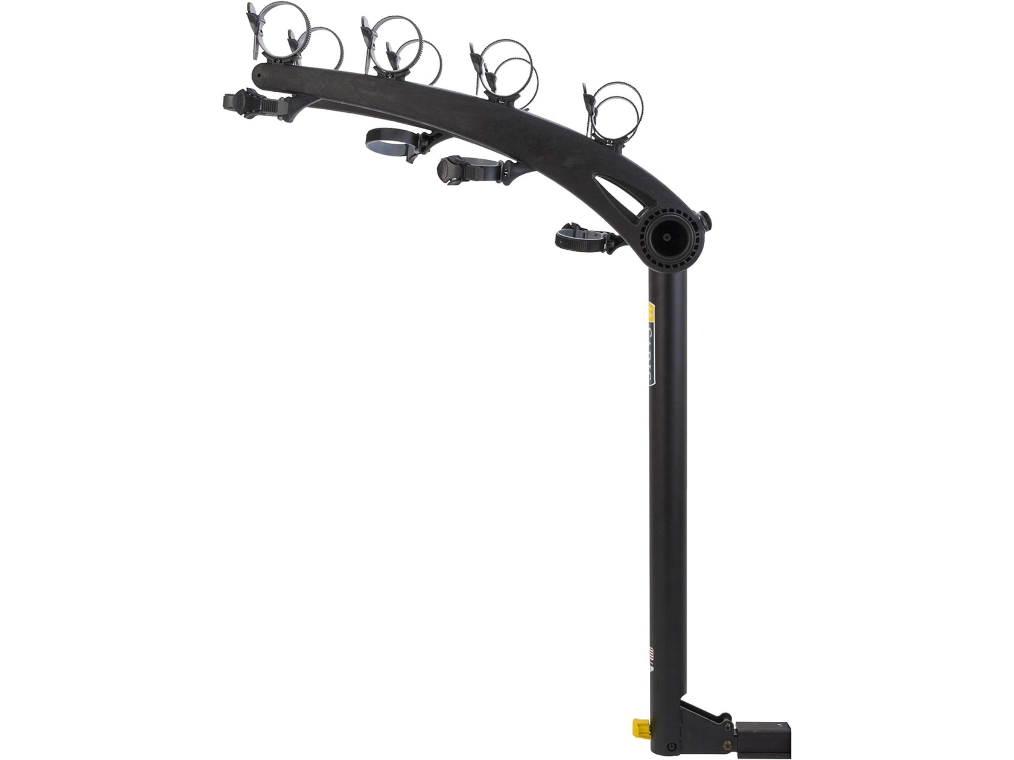 Saris Bones Hitch Bike Rack, Hitch Bicycle Carrier, Mounts 4 Bikes, Black