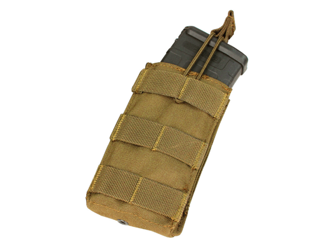 Condor Single Open Top M4/M16 Mag Pouch, Coyote