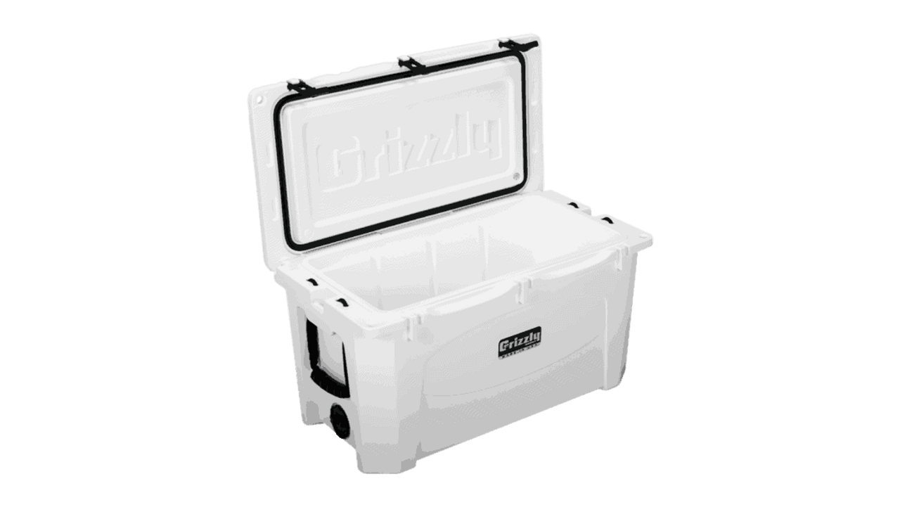 Grizzly Coolers Grizzly Cooler 75qt, White