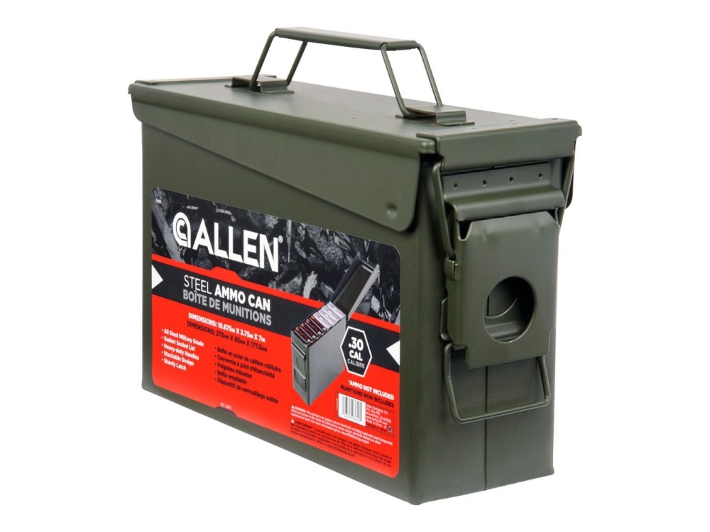 Allen Steel Ammo Can 30 Caliber, Olive