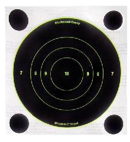 8" Round Bullseye, Image 1