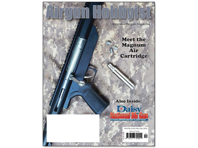 Airgun Hobbyist Magazine, Oct/Nov/Dec 2014 Issue