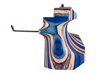 Anschutz Pistol Grip, Left-Hand, Laminated Blue, Med, Fits 8002-S2 Aluminum Stock