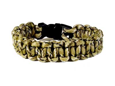 Air Venturi Paracord Bracelet, XL, Desert Camo