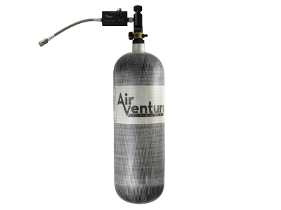 Air Venturi Carbon Fiber Tank, 4500 PSI, 74 Cu Ft