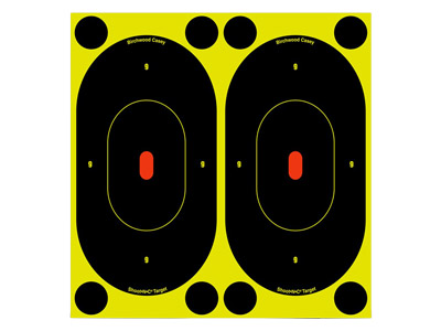 Birchwood Casey Shoot-N-C Targets, 7 Silhouette, 12 Targets + 48 Pasters