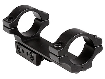 BKL 1-Pc Mount, 4 Long, 1 Rings, 3/8 Or 11mm Dovetail, Matte Black