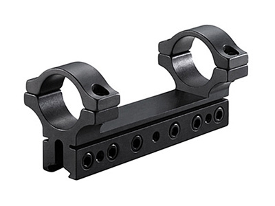 BKL 1-Pc Mount, 1" Rings, 14mm Dovetail, Matte Black