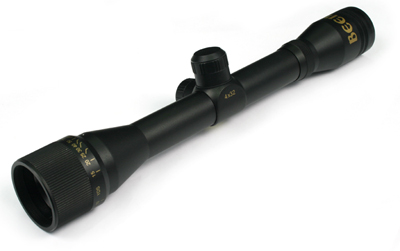 Beeman 4x32AO Rifle Scope, 1/4 MOA, Duplex Reticle, 1" Tube