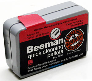 Beeman Quick Cleaning Pellets 0.25 cal