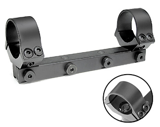 B-Square 17130 Interlock Adjustable AA 1-Pc Mount w/30mm Rings, Low, 11mm Dovetail