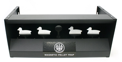 Beretta Magnetic Pellet Trap, 4 Duck Targets + Reset Target