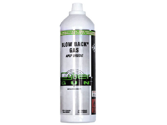 Gas for blow back airsoft guns 400 ml