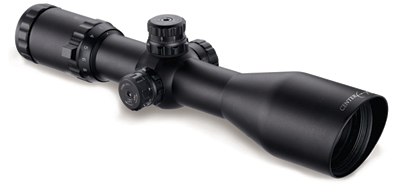 CenterPoint Power Class 3-12x44AO Compact Rifle Scope, Mil-Dot Reticle, 30mm Tube