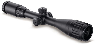 CenterPoint Adventure Class 3-9x40AO Rifle Scope, Illuminated Mil-Dot Reticle, 1" Tube