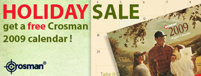Crosman Holiday Bazaar -Exclusive Crosman 2009 calendar!