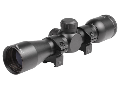 CenterPoint 3x32 Rifle/Crossbow Scope, Duplex Reticle, 1" Tube, Weaver Rings