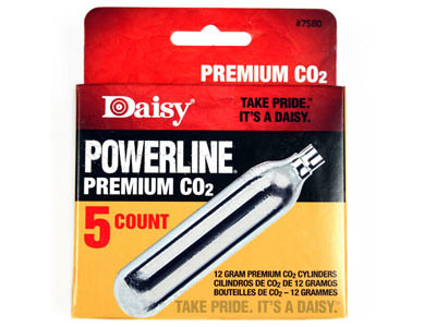 DAISY 12 gram CO2 cartridges (5 count)