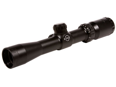 BSA 2-7x28 Edge Pistol Scope, Duplex Reticle, 1/4 MOA, 1 Tube