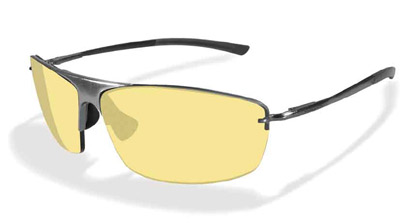Wiley G-LINE Protective Safety Glasses, Pale Yellow/Gun Metal