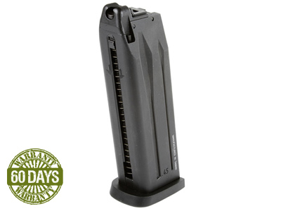 H&K KWA USP GBB Airsoft Pistol Magazine, 25 Rds