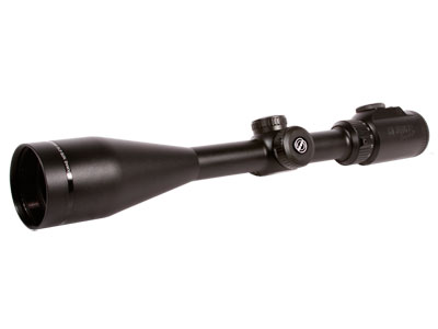 Hawke Sport Optics Nite-Eye Digital 6-24x50 AO Rifle Scope, Illuminated 10x Half Mil-Dot Reticle, 1/4 MOA, 1" Tube