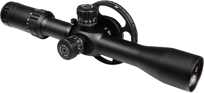 Hawke Sport Optics 4.5-14x38 AO Sidewinder Rifle Scope, Illuminated SR6 Reticle, 1/4 MOA, 30mm Tube