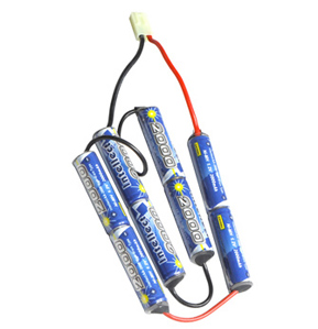 Intellect 9.6V 2000mAh Stagger Butterfly Battery