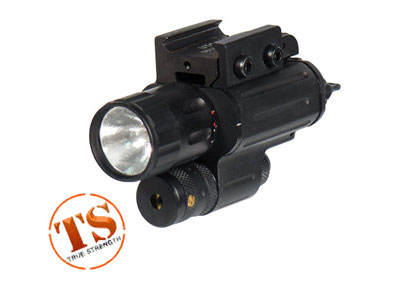 UTG Multi-functional Compact Laser/Flashlight, Weaver Mount