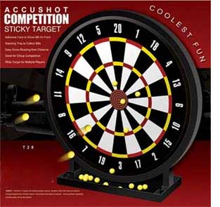 Leapers Accushot Competition Sticky Dartboard Target