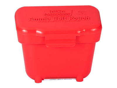 MTM Case-Gard Ammo Belt Pouch, Red