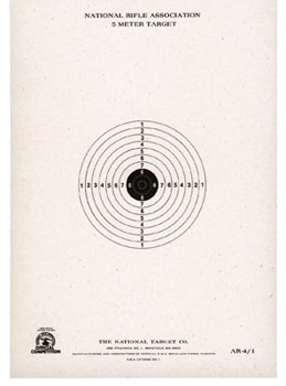 National Target 5 Meter BB Gun Target, 6"x8.5" 100ct