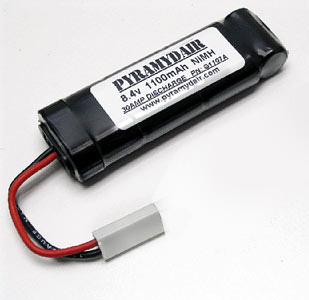 8.4v 1500mAh NiMH Battery with Large Tamiya connector for Tokyo Marui Stock Guns