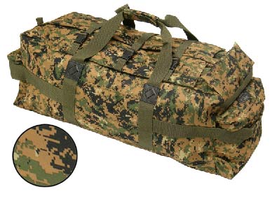 UTG Ranger Field Bag, Woodland Digital Camo