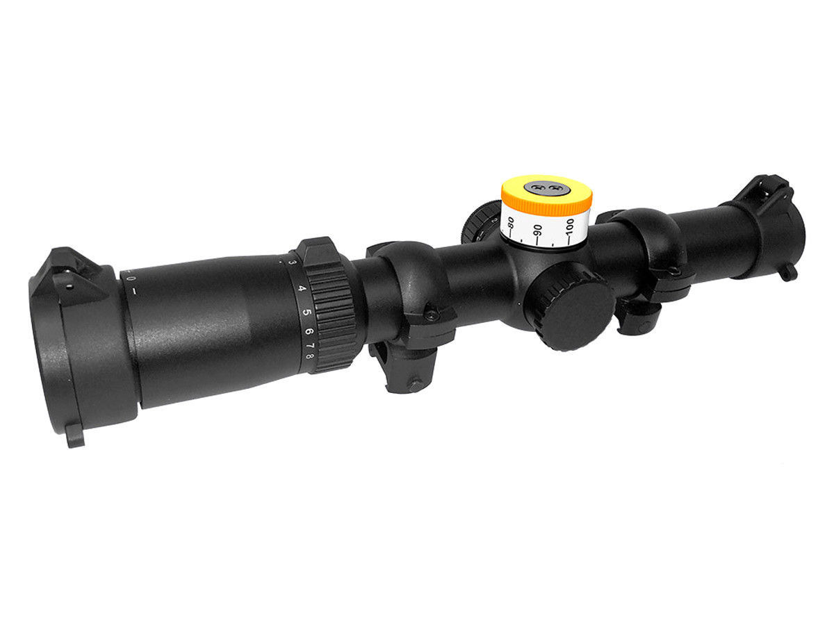 Ravin 1-8x24 IR Adjustable Turret Scope