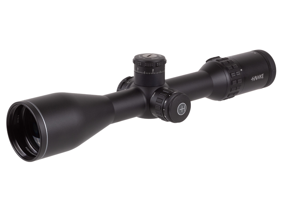 Refurbished Hawke Sidewinder 30 SF 4-16x50, SR Pro II IR Reticle, 30mm Tube