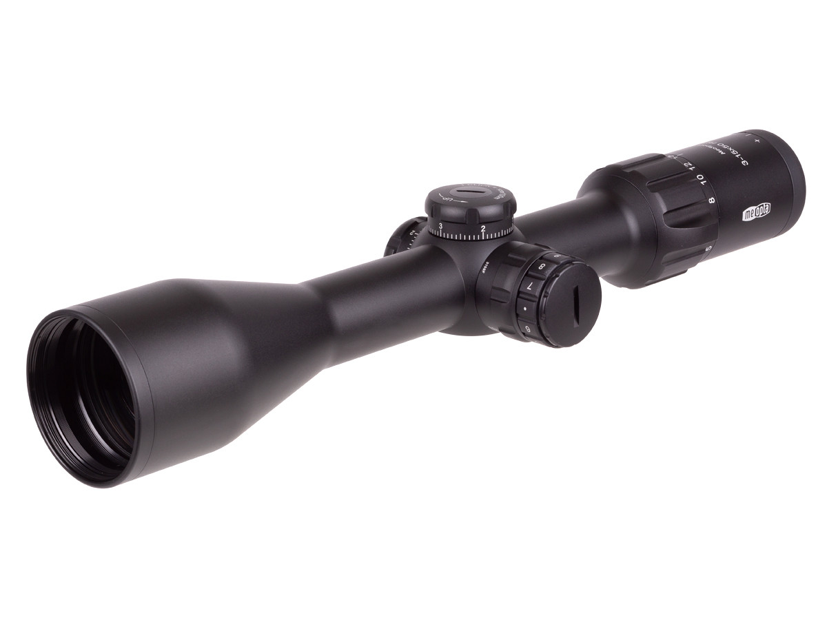 Meopta MeoSport R 3-15x50 RD SFP Rifle Scope, 4C Reticle, 30mm Tube