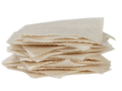 Brownells 1-3/8 Square Patches, Heavy-Duty Cotton Flannel, 100-ct
