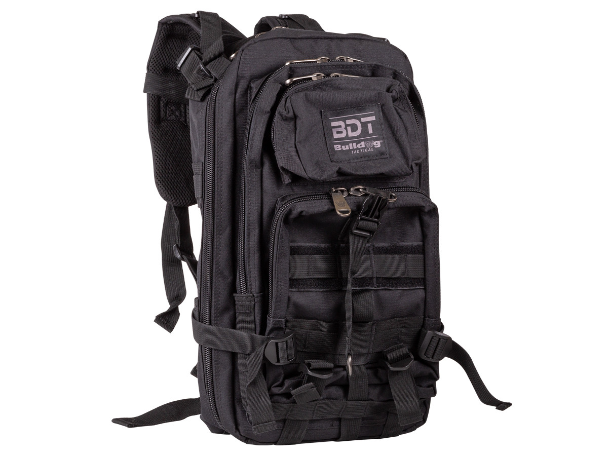 Photos - Backpack Bulldog Compact Tactical , Black BDT410B 