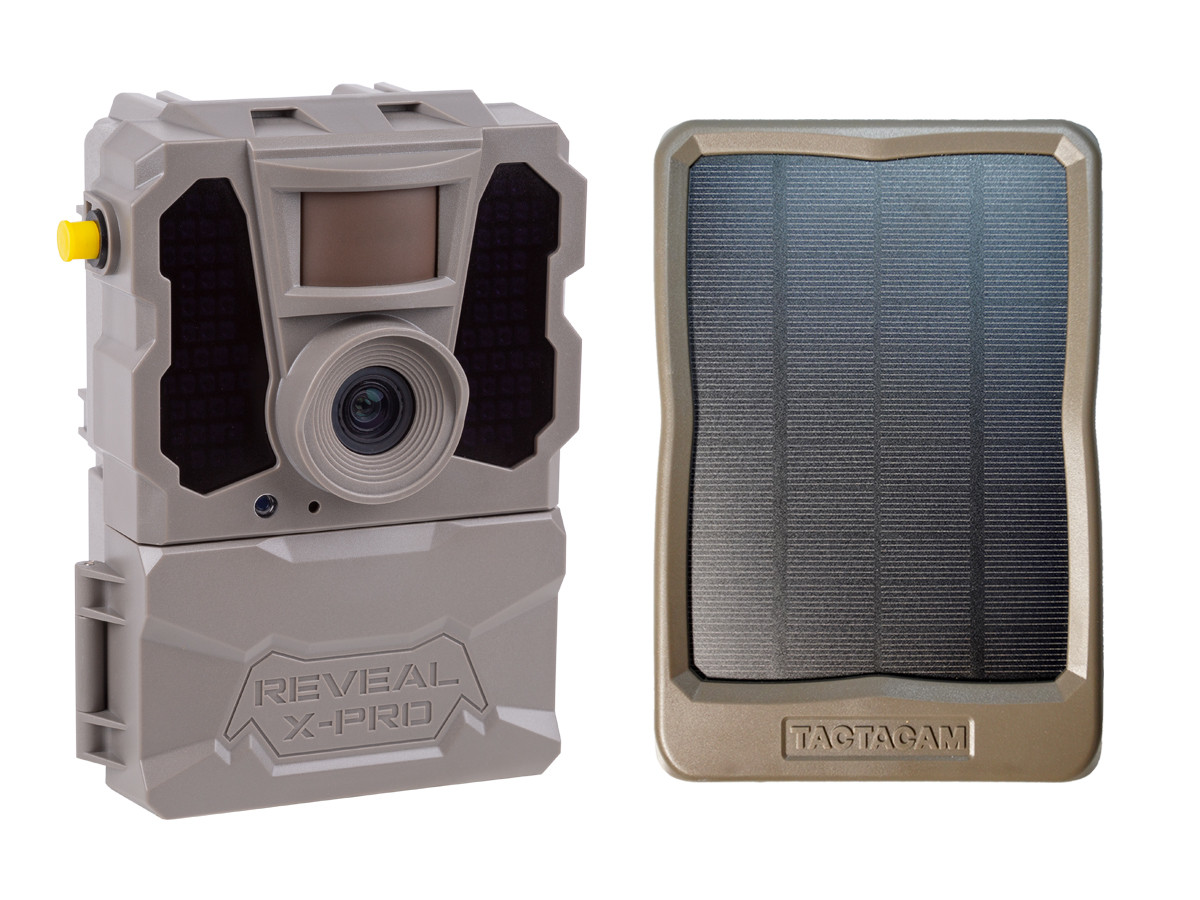Tactacam Reveal X Pro Camera and Solar Panel Combo
