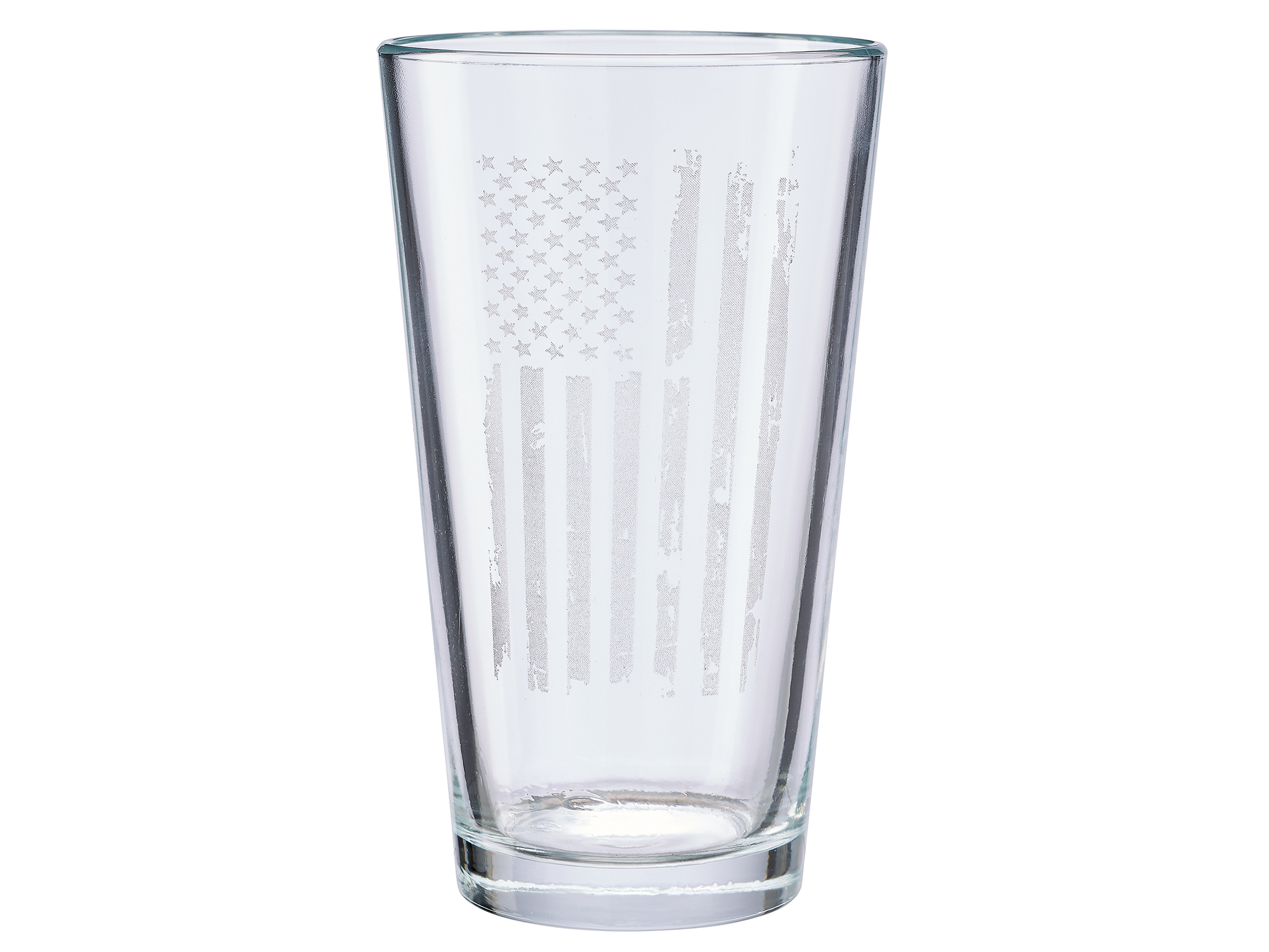 Benshot Patriotic Flag 16oz Pint Glass