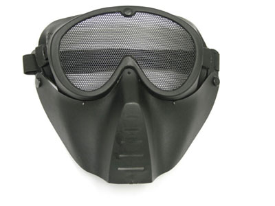 TSD Airsoft Face Mask, Black