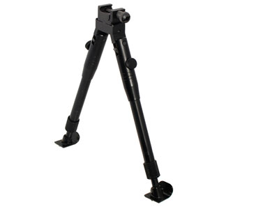 UTG Low-Profile Deluxe Universal Picatinny & Swivel-Stud Bipod