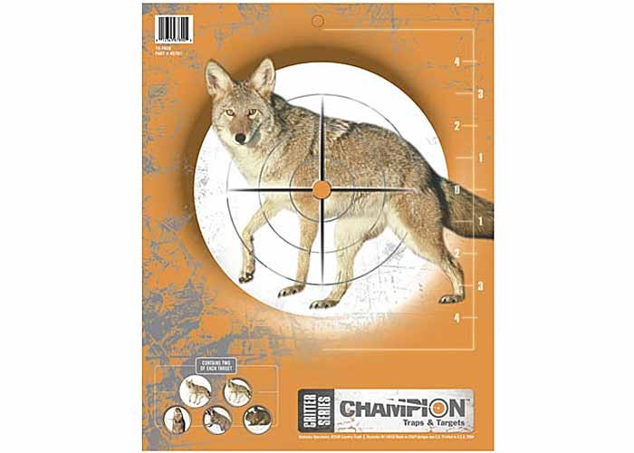 Champion Critter Series Targets, 11x14  - 10pk